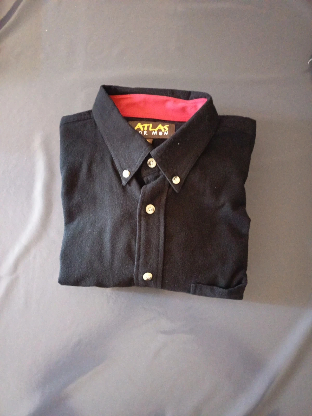 Chemise chaude noire  Atlas for men